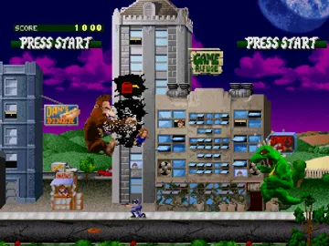 Rampage - World Tour (US) screen shot game playing